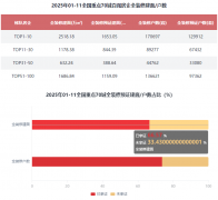 <b>2025年1-11月全拆修比例前10房企有6家是TOP51-100梯队</b>